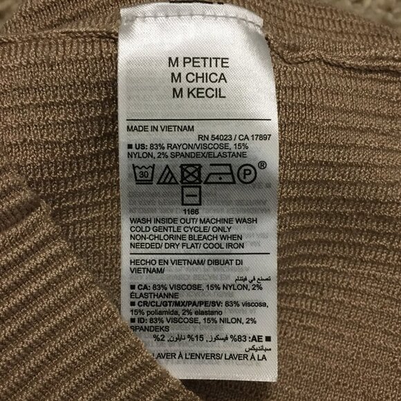 NWT Old Navy Beige Ribbed Square Neck Cropped Cami - Picture 7 of 11